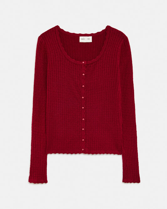 INDIE+MOI Jumper Garnet (18J4212C16) Women