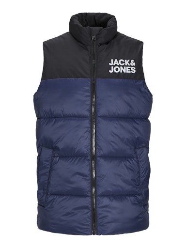 Jack & Jones Junior JJETOBY BODYWARMER COLLAR SN JNR Navy Blazer (12236914-NavyBlazer) Kids