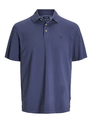 Jack & Jones Premium JPRBLUWILLIAM WASH SS POLO SN Maritime Blue (12257315-MaritimeBlue) Men