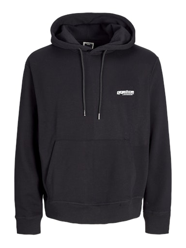 Jack & Jones Core JCOUNION PRINT SWEAT HOOD NOOS Black (12273915-Black) Men