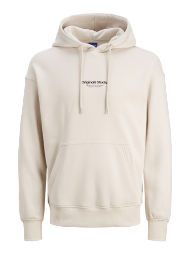 Jack & Jones Originals JORVESTERBRO SWEAT HOOD NOOS Moonbeam (12241687-Moonbeam) Men
