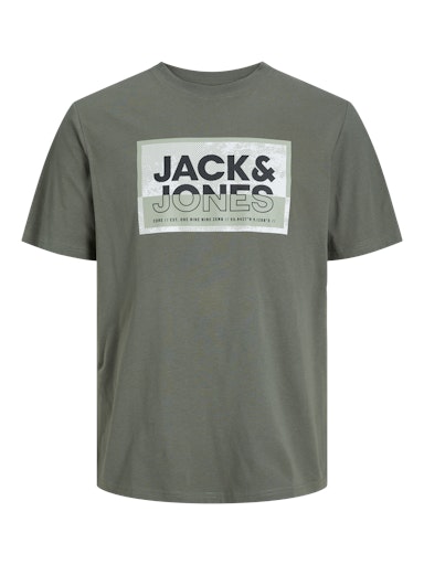 Jack & Jones Junior JCOLOGAN SS24 TEE SS CREW NECK SN JNR Agave Green (12254194-AgaveGreen) Kids