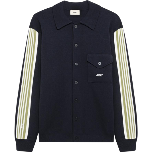 AUTRY KNITTED VISCOSE SHIRT JACKET  Men