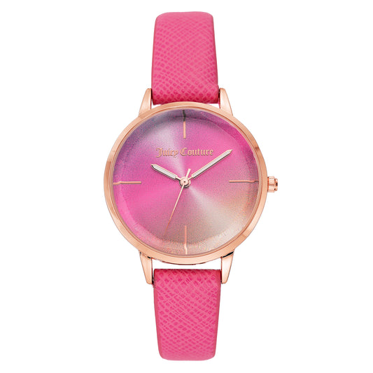 JUICY COUTURE MULTICOLORED Watch (JC1256RGHP) Women