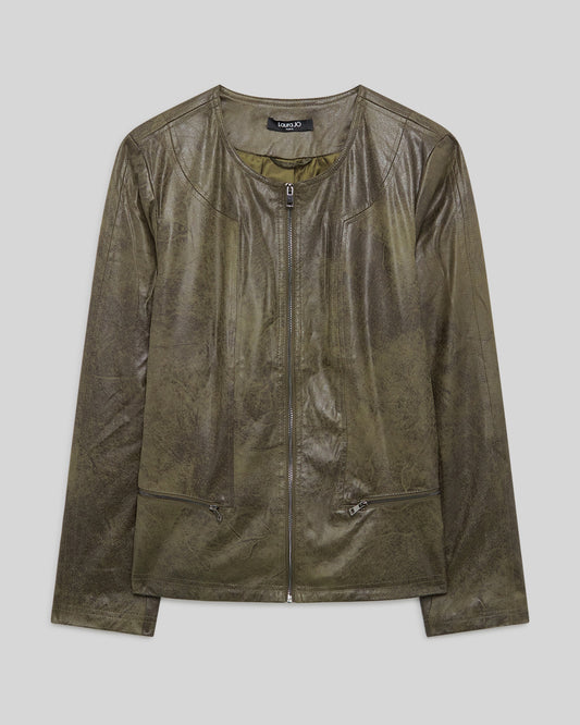 LAURA JO Jacket Khaki (11K716C30) Women