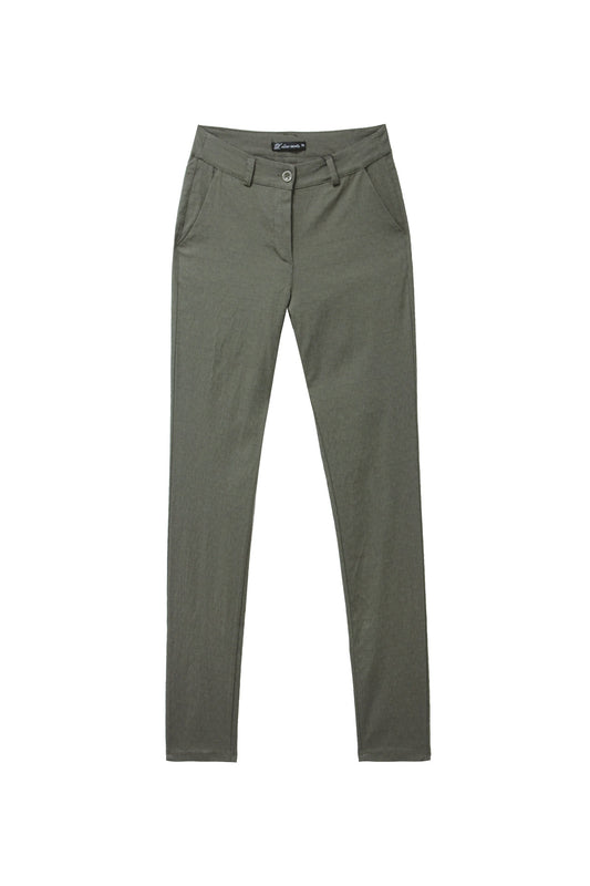 L´OLIVE VERTE Trousers Khaki (12P3162C30) Women