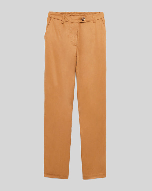VILA Trousers Camel (14P3612C21) Women