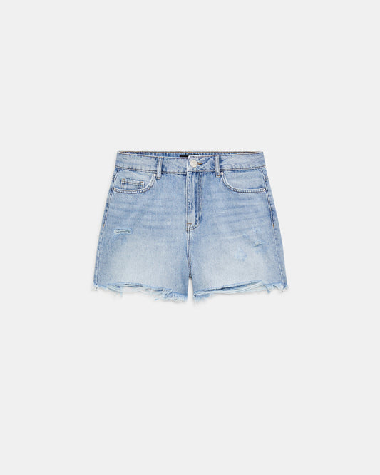 PIECES Shorts Light Blue (18P4360C17) Women