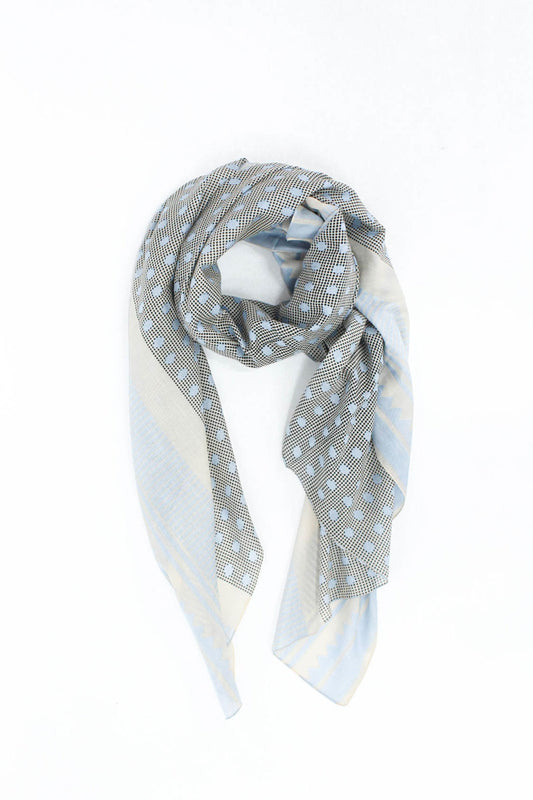 NUDE ATELIER Scarf Blue (7Q313C3) Women