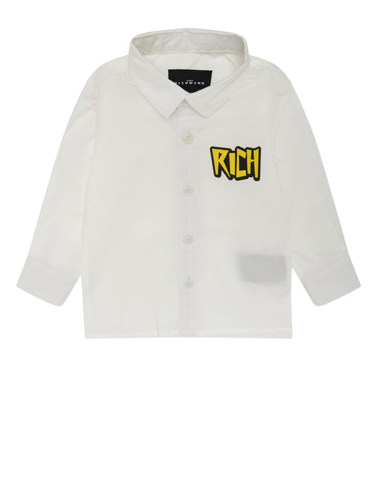 John Richmond Shirt Saran White (RIP26112CA) Kids