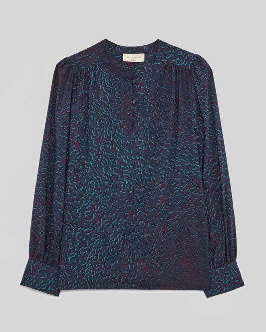 LA FÉE MARABOUTEÉ Blouse Dark Blue (145072C22) Women