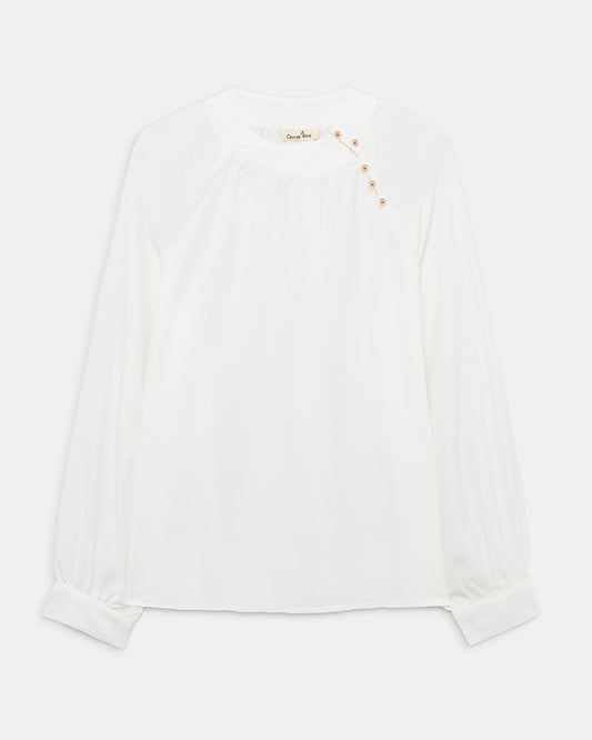 CERISE BLUE Blouse White (16S6218C1) Women