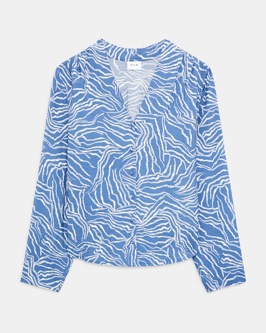VILA Blouse Blue Petrol (176710C26) Women