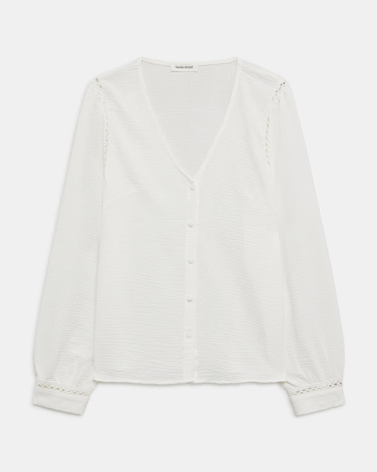 MOON MOOD Blouse Ecru (17S6814C34) Women