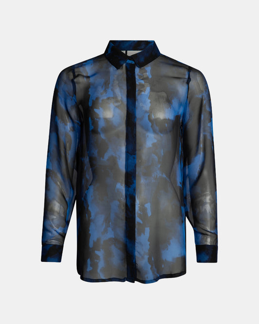 ICHI Blouse Blue (20S7871C3) Women