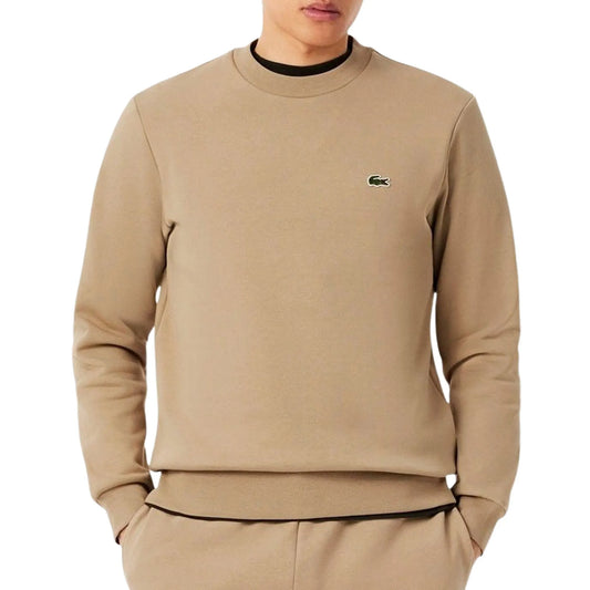 Lacoste Bio Cotton Fleece Crew Sweater (SH9608-02S) Men