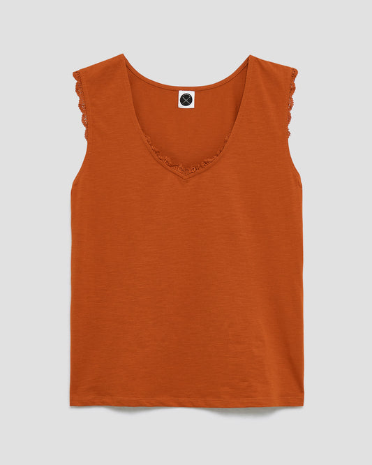 T-Shirt CAHIER Women (T2515_C27_rust)