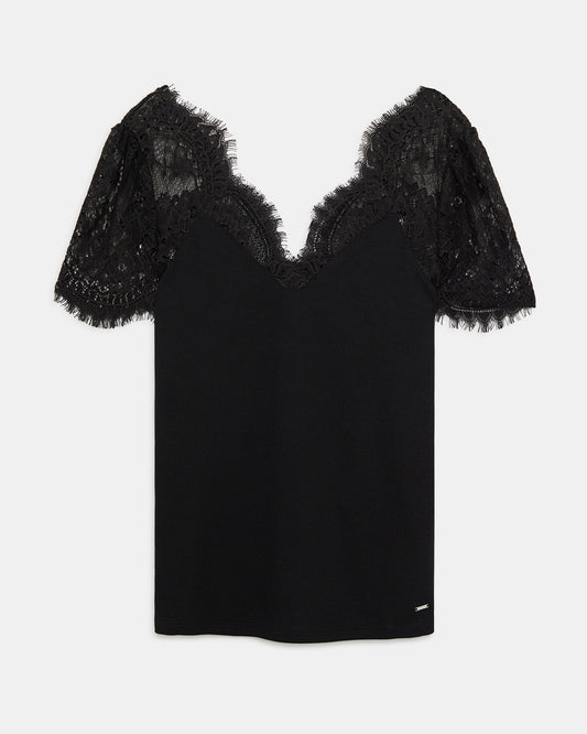 MORGAN Top Black (17T2872C2) Women