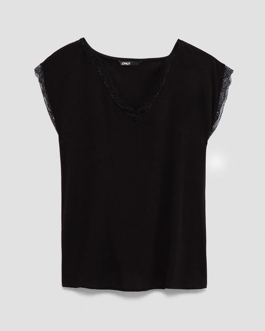 ONLY Top Black (17T3336C2) Women