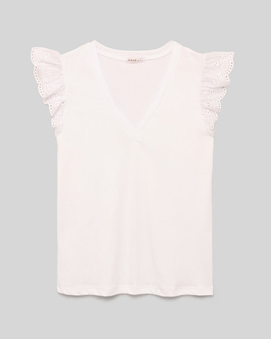 AKOZ Top White (17T4275C1) Women