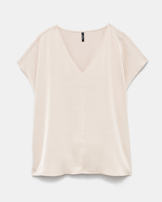 VERO MODA CURVE Top Beige (17T4648C15) Women