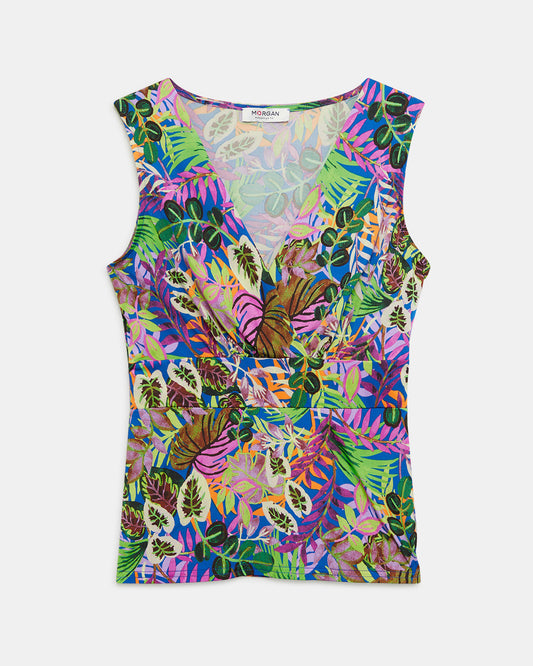MORGAN Top Purple (17T4759C13) Women