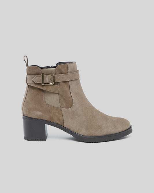 NUDE SHOES Boots Taupe (14V218C33) Women