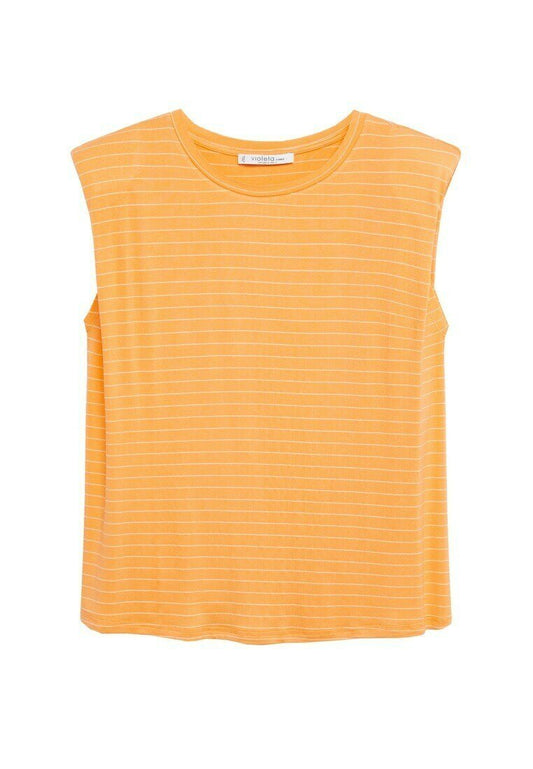 Violeta by Mango T-shirt mit schulterpolstern (VM421D0LR-H11) Women