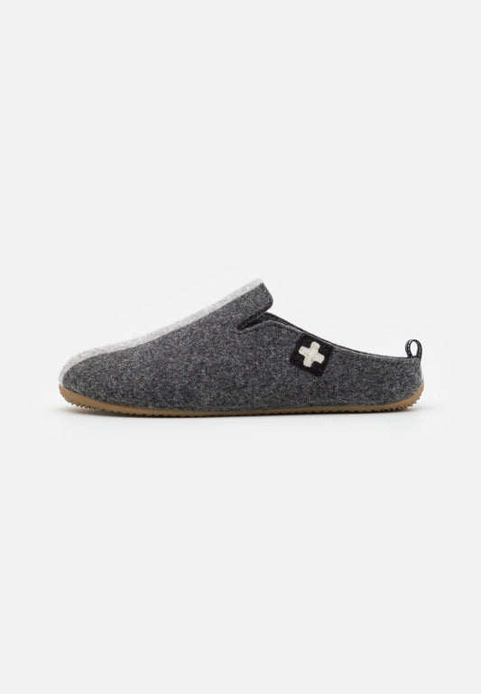 Living Kitzbühel Felt Slipper with Stripes black (LI213L06J-Q11) Kids