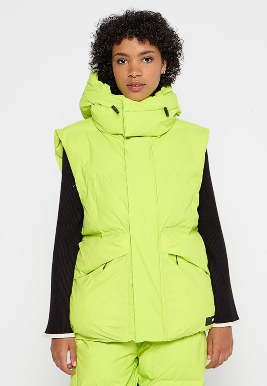 Rains Show Block Puffer Vest Light Green (ZZO2QY323-M00) Unisex
