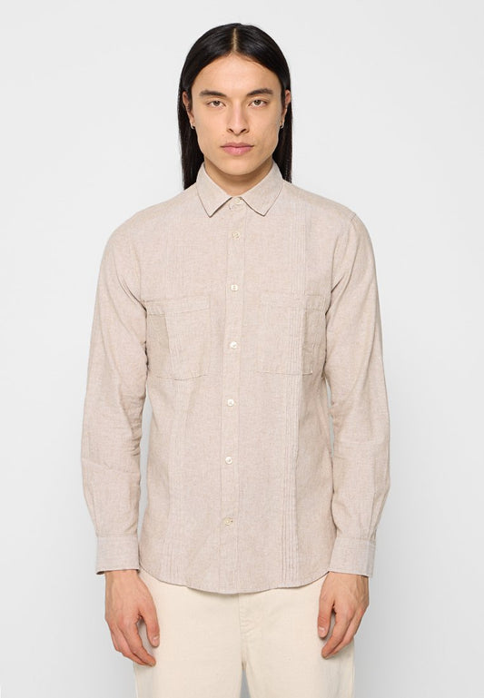 Only & Sons ONSIVANS LS 2PKT LINEN SHIRT Multi-Coloured (ZZO2V8G15-T00) Men