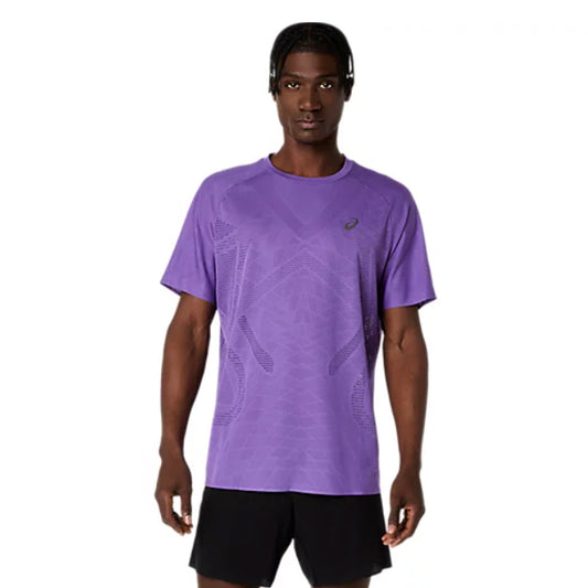 ASICS T-Shirt Metarun Short Sleeve Purple (2011D286-500) Men