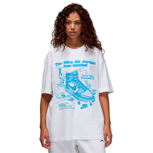 Jordan Oversize Graphic White (HJ0136-100) Women