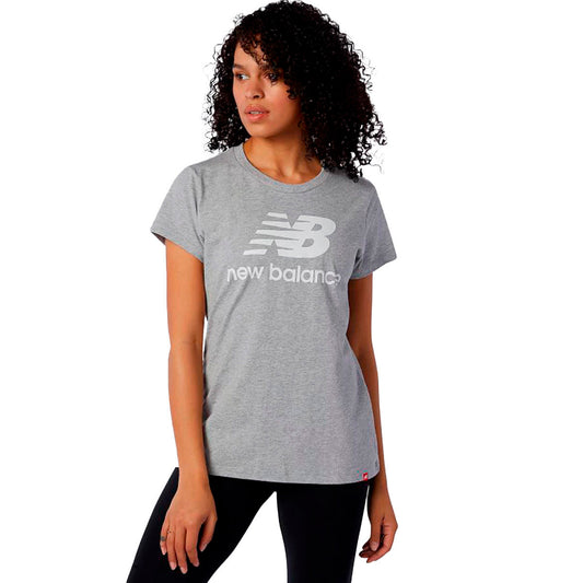 New Balance Essentials Stacked Logo Athletic Grey (WT91546-AG) Women
