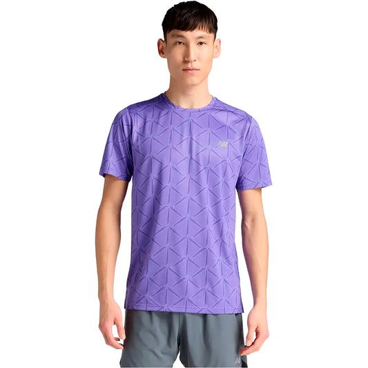 New Balance T-Shirt Se Pr Ss purple (MT6116OH-EPU) Men