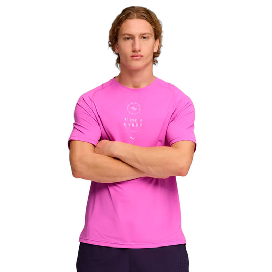 Puma Hyrox Dryelite Training Tee electric orchid (528567-73) Men
