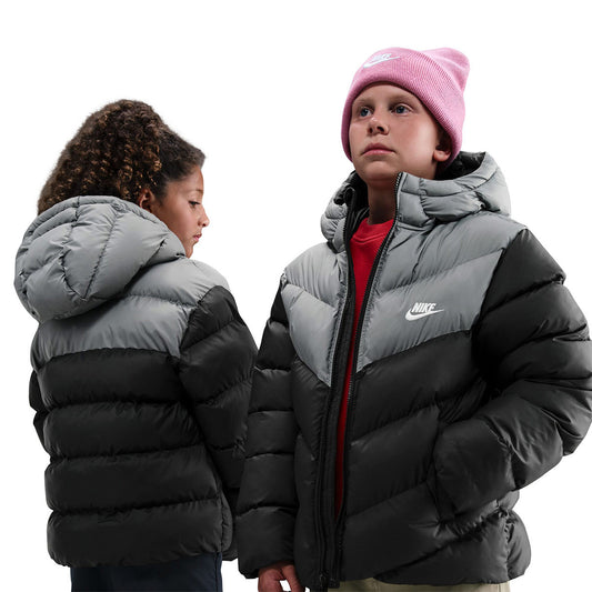 Nike Jacket Sportswear Puffer Colorblock Black (IB6164-010) Kids