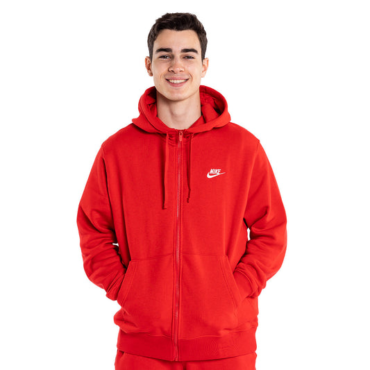 Nike Jacket Sportswear Club Hoodie University Red (BV2645-657) Men