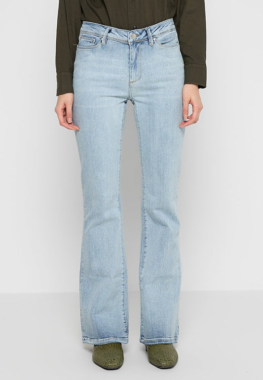 Tomorrow TRW Albert Flare Jeans Wash Blue (ZZO316E69-K00) Women