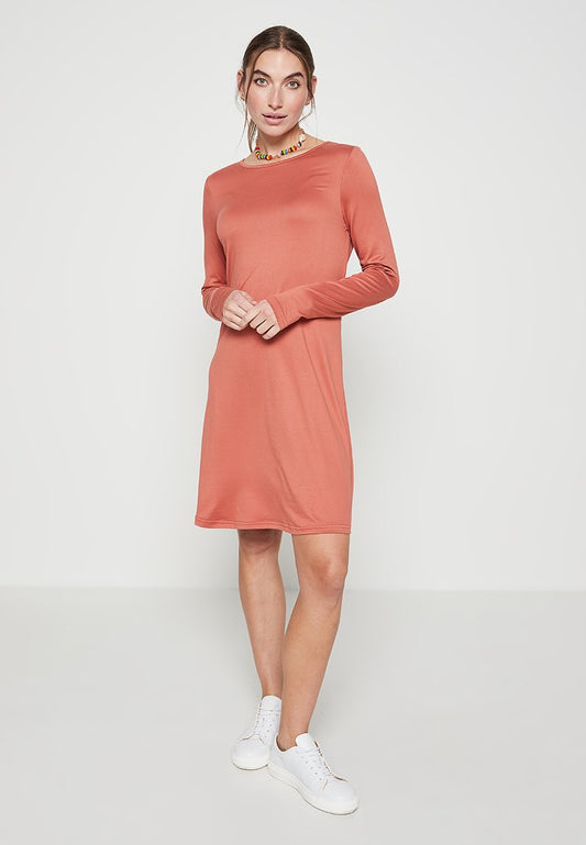 Vero Moda VMLEONORA LS SHORT DRESS JRS LT (ZZO1TKM02-G00) Women