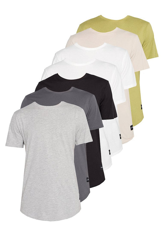 Only & Sons ONSMATT LONGY SS TEE 7-PACK OTL (ZZO2HR924-A00) Men