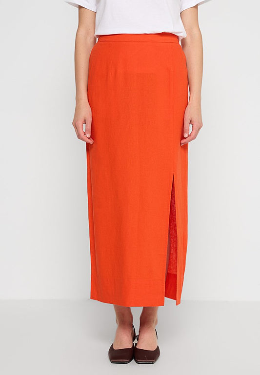 Pencil Slit Skirt Women