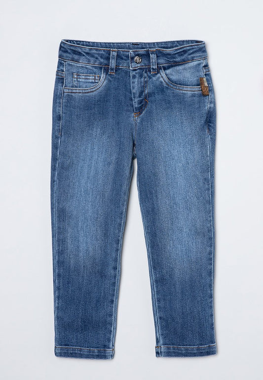 Roberto Cavalli Junior Boy denim pants blue (ZZO1Y6M09-K00) Kids
