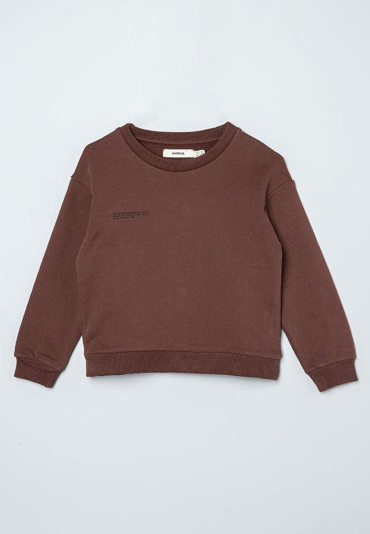 Pangaia Kids' 365 Midweight Sweatshirt brown (ZZO2LNW87-O00) Kids