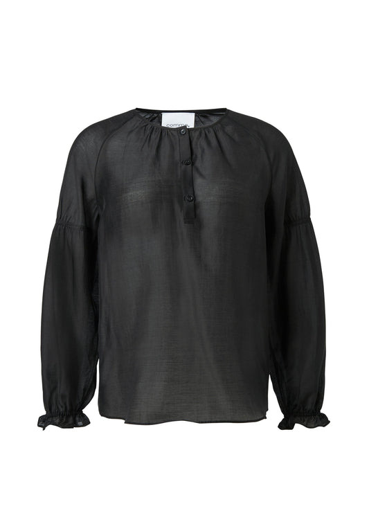 comma casual identity Chemisier raglan à patte boutonnée (C1E21E0KN-Q11) Women