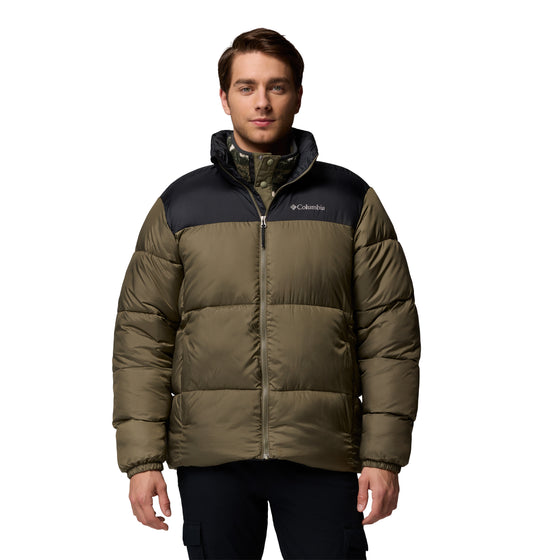 Columbia Puffect III Jacket Stone Green, Black (2086861397) Men