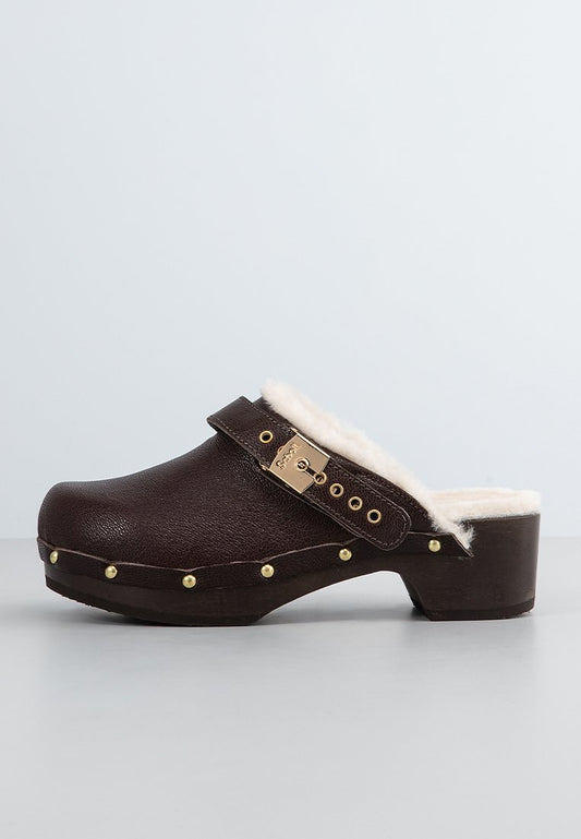 Scholl PESCURA ROBIN Lea-W Brown (ZZO2HTG01-O00) Women