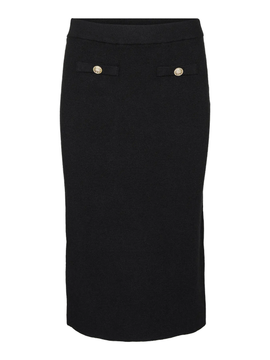 Saba Calf Lenght Skirt Black (10324957) Women