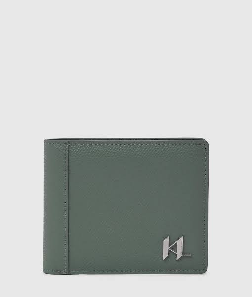 Karl Lagerfeld K/Rsg Leather Wallet Sedona Sage (A3M320502FJ) Men