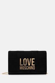 Love Moschino BORSA PU+VELOUR PL NERO (JC4127PP0NKB100A) Women